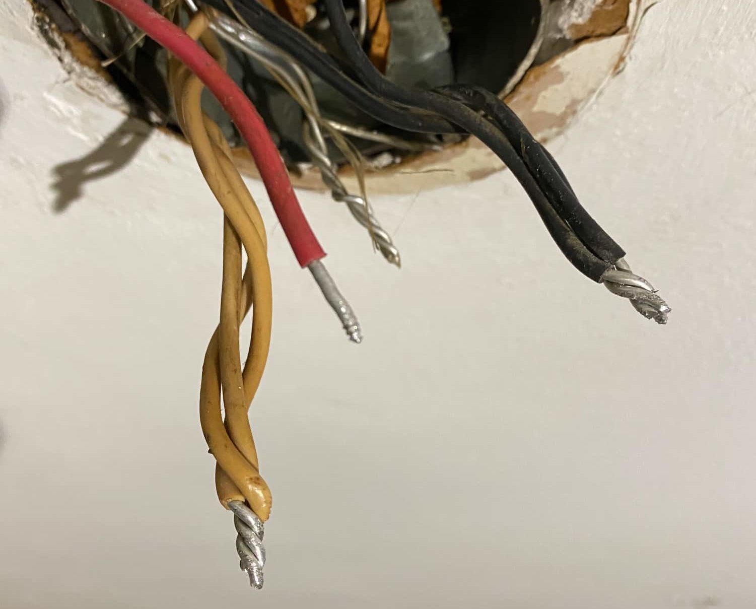 Aluminum Wiring Conductors Stripped