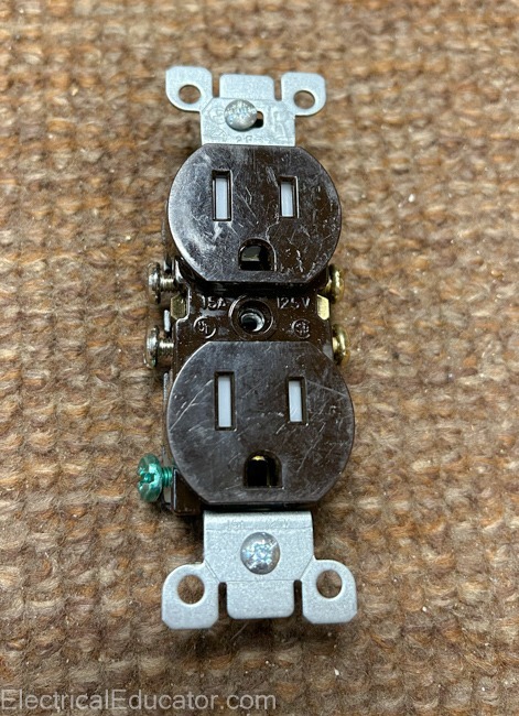 Tamper Resistant Duplex Outlet